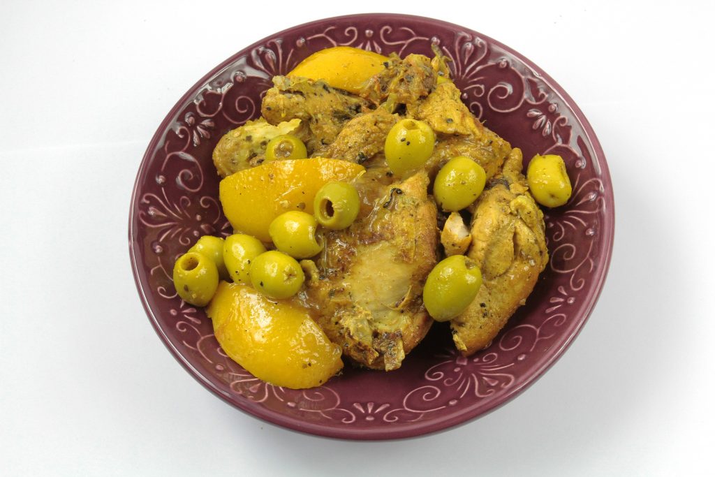 tajine de poulet au citron