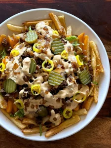 Frites halal ultra gourmandes façon burger