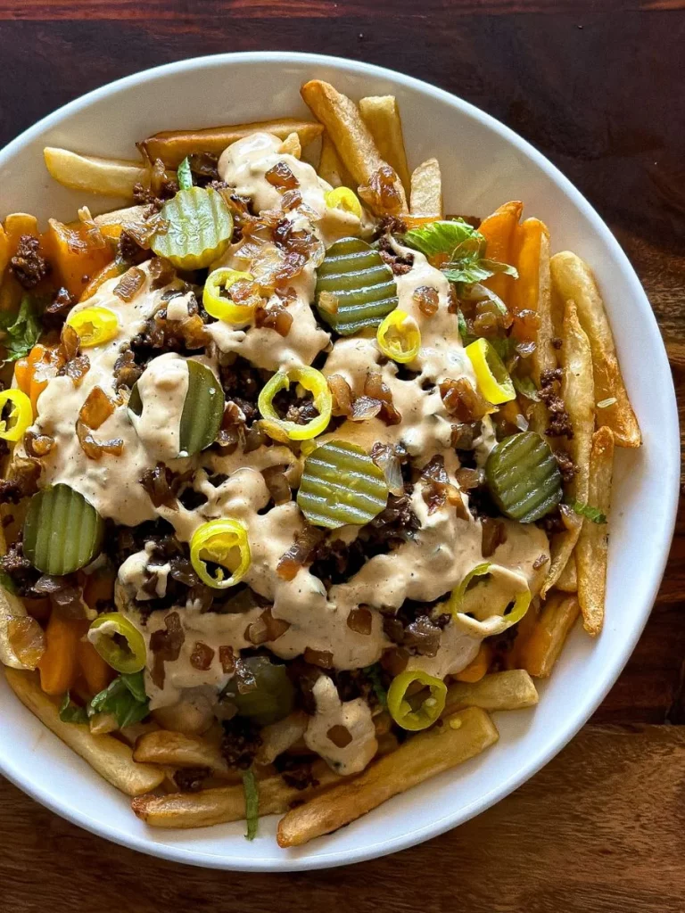 Frites halal ultra gourmandes façon burger